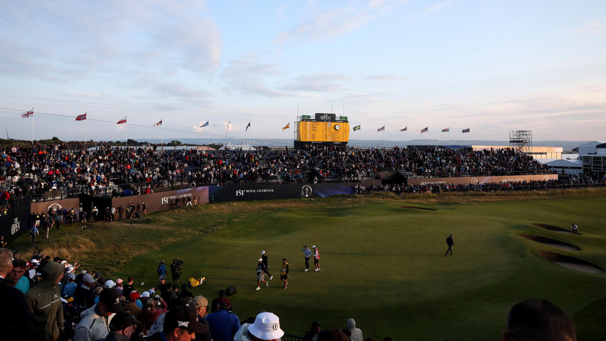  Royal Liverpool ready for day 2 of the Open Championship 