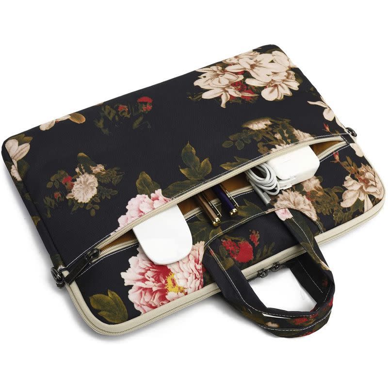 Peony Patten Laptop Bag