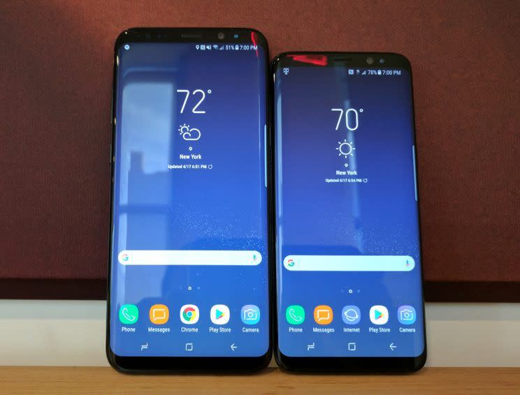 <em>El S8 y el S8 Plus podrán trabajar como ordenadores normales.</em>