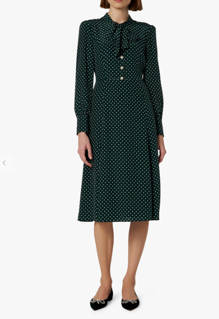 Mortimer Green Polka Dot Silk Dress, £325, LK Bennett. Shop it here (LK Bennett)