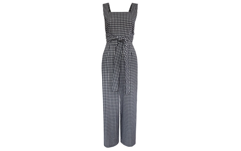 Gingham jumpsuit, £130