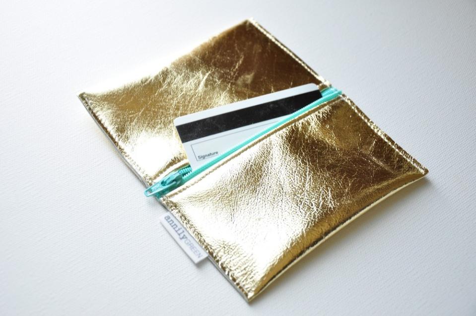 Gold Card Case