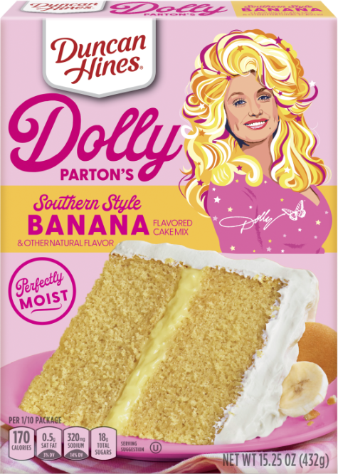 Dolly Parton's Southern Style Banana cake mix