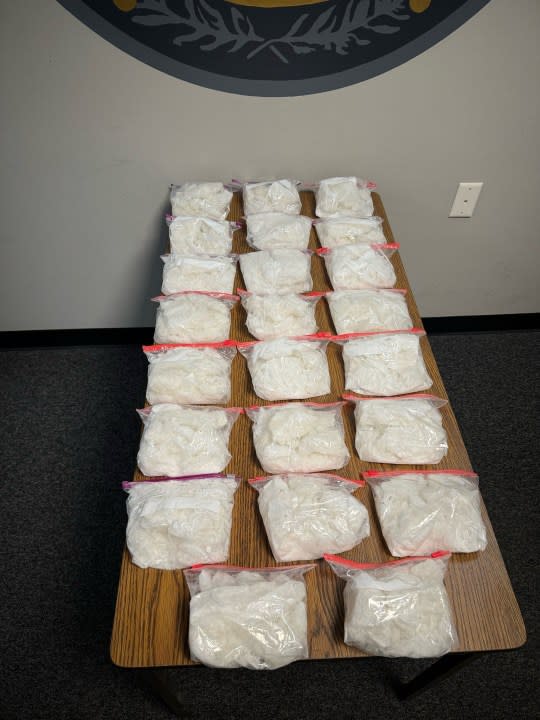 Paris man caught with 26 lbs of meth