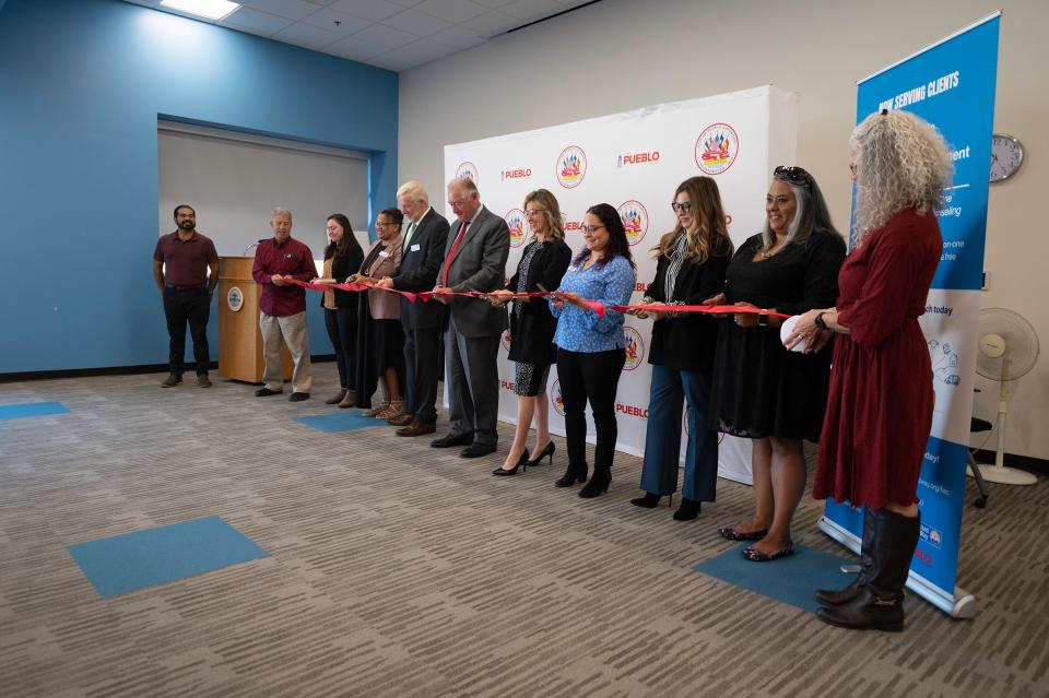 A ribbon cutting ceremony took place for the Pueblo Financial Empowerment Center, 320 W. 10th Street, on Tuesday, October 24, 2023.