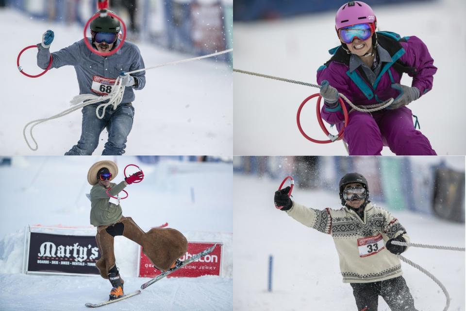 skijoring Utah