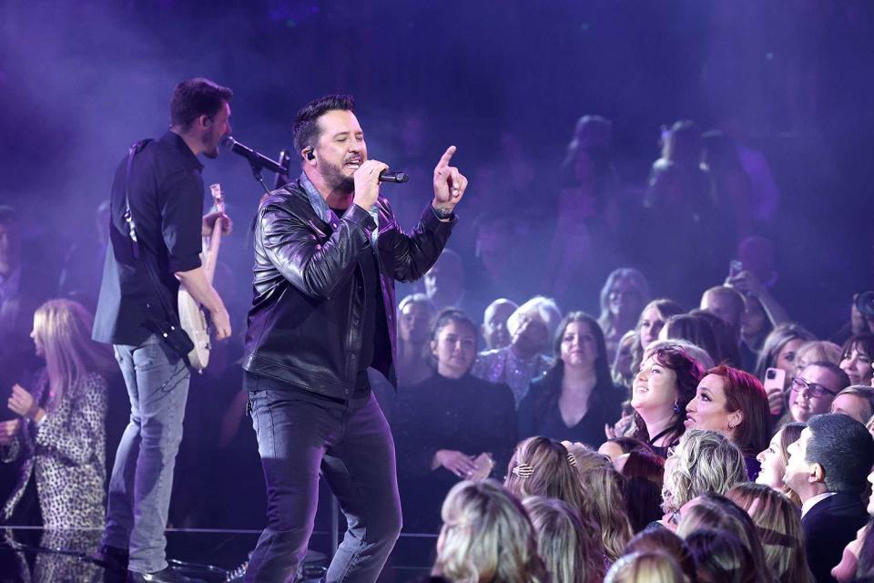 <p>Terry Wyatt/Getty </p> Luke Bryan