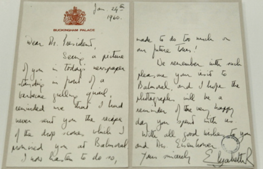 The Queen's letter to US President Eisenhower reflected the special relationship between the UK and US. (Inkpact)