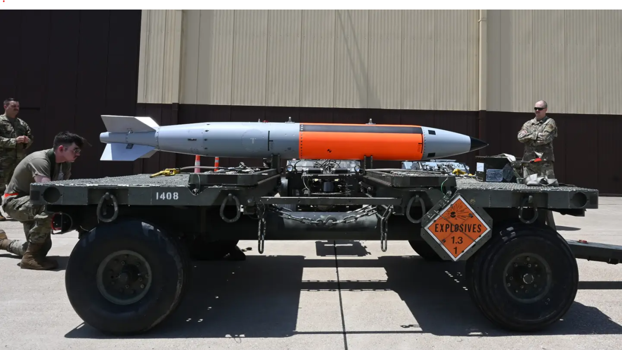 mock b61 12 joint test assembly tacitcal nuclear bomb