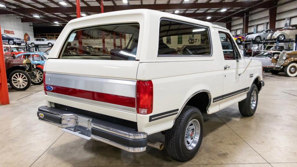 A 1991 Ford Bronco.