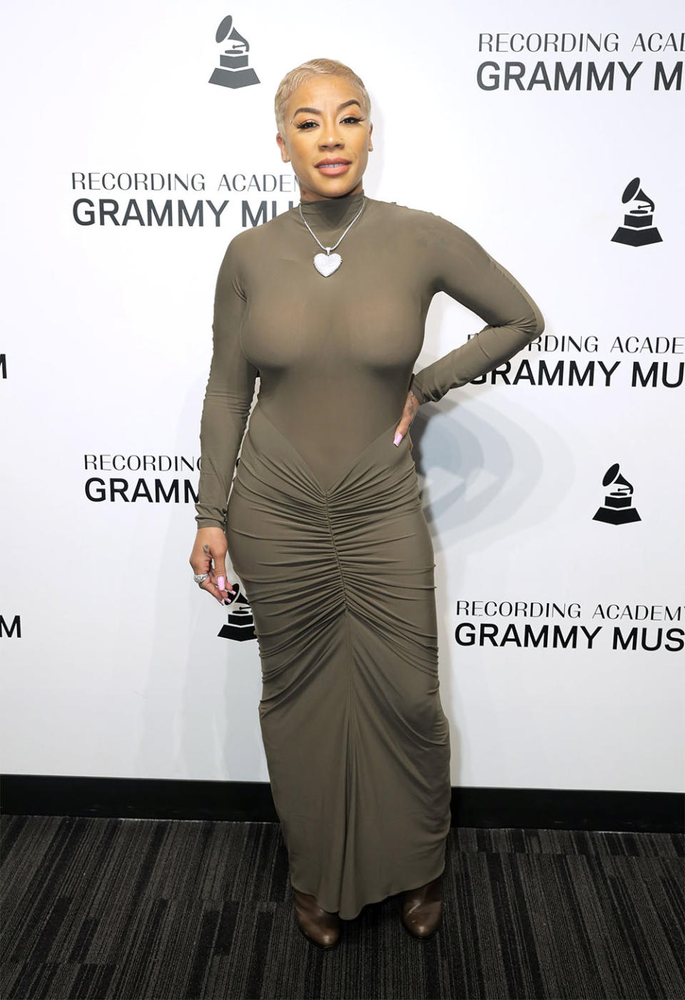 Keyshia Cole attends at Reel To Reel: Keyshia Cole: This Is My Story at The GRAMMY Museum on June 21, 2023 in Los Angeles, California.