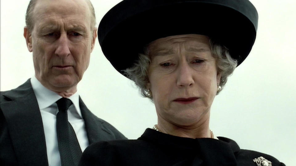 Oscar-winner Helen Mirren as Queen Elizabeth II, with James Cromwell as Prince Philip, in 