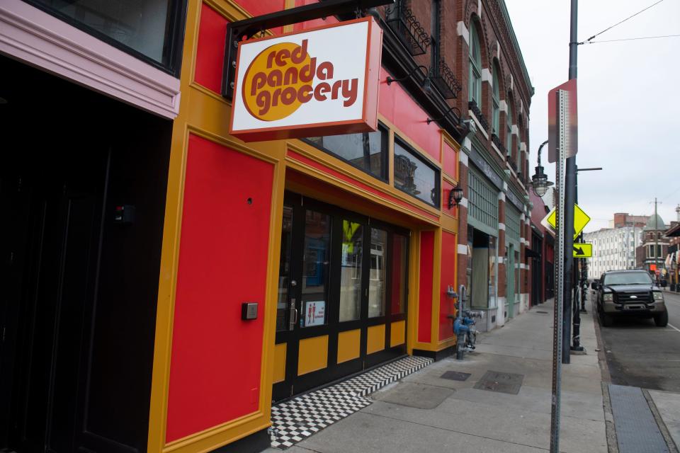 Red Panda Grocery, on Monday, January 2, 2023, is open at 123 S. Central St. in the Old City in Knoxville, Tenn. The grocery is open Monday through Saturday from 9 a.m. to 7 p.m., and Sunday from 10 a.m. to 5 p.m.
