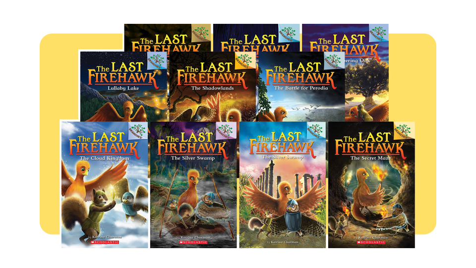 "The Last Firehawk" series by Katrina Charman.