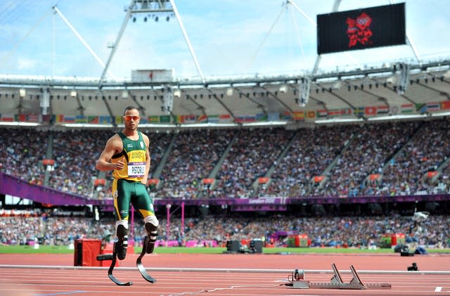 Oscar Pistorius at London 2012