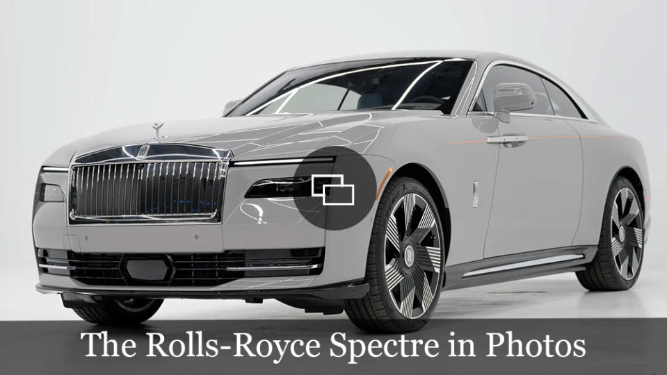 The Rolls-Royce Spectre in Photos