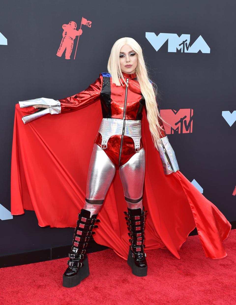 Ava Max at the 2019 MTV Video Music Awards in Newark, New Jersey.