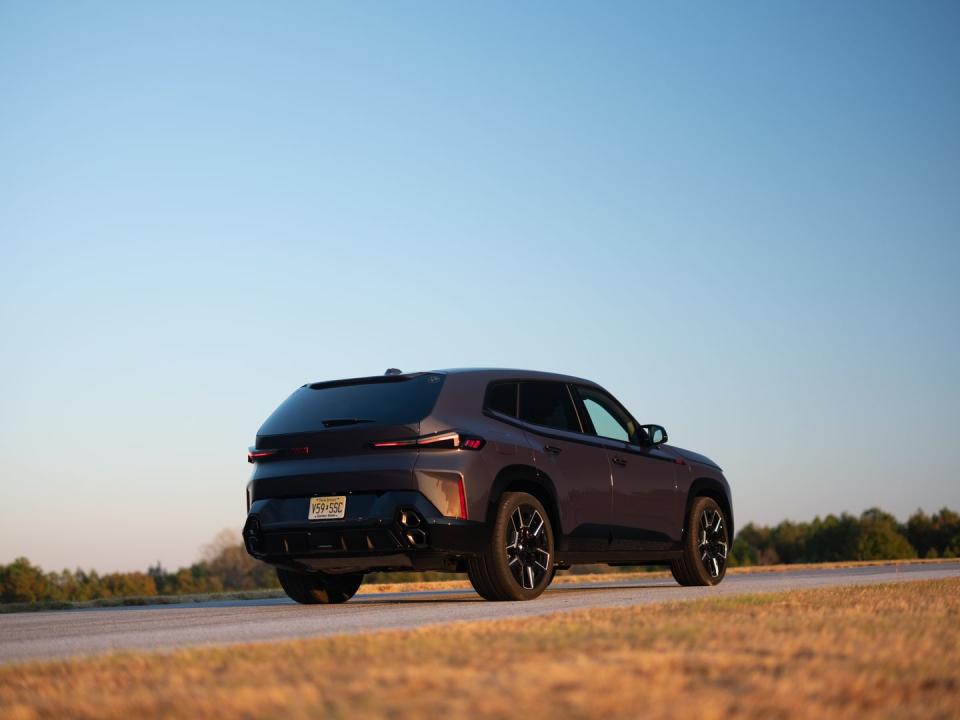 a car on a road