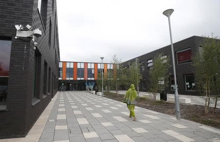 An exterior view of Waverley School in Birmingham, Britain, June 26, 2015. Picture taken June 26, 2015. REUTERS/Andrew Yates/Files