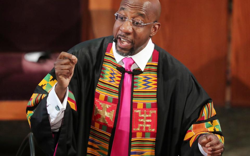  Rev. Raphael G. Warnock is taking on Republican senator Kelly Loeffler - Atlanta Journal-Constitution 