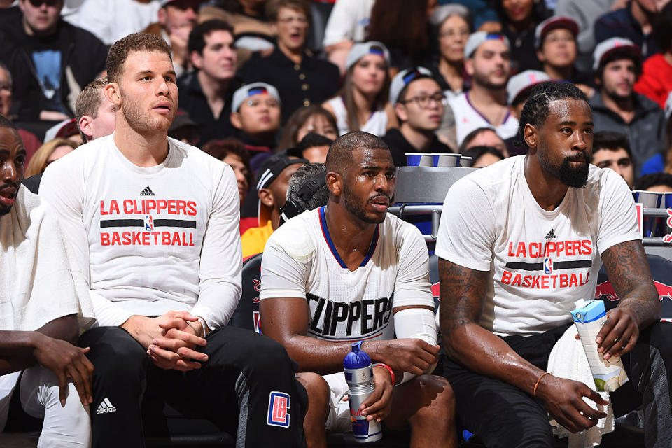 Untimely injuries and epic collapses cost the Lob City Clippers several shots at a conference finals appearance. (Getty Images)
