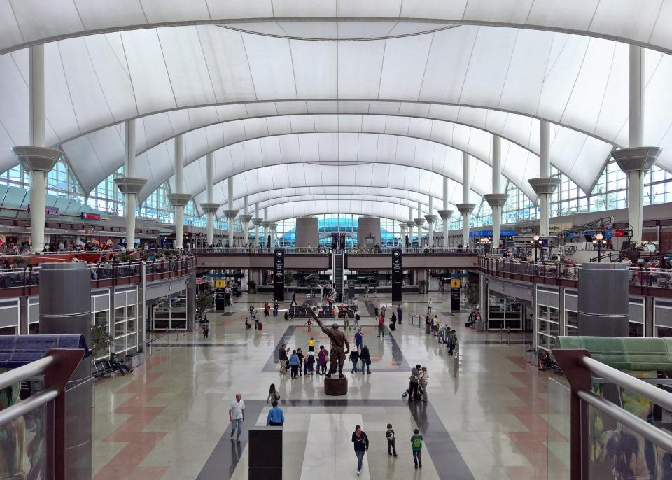 Construction firm Hensel Phelps will begin building new security checkpoints as the Great Hall improvements at Denver International Airport enter Phase 2.