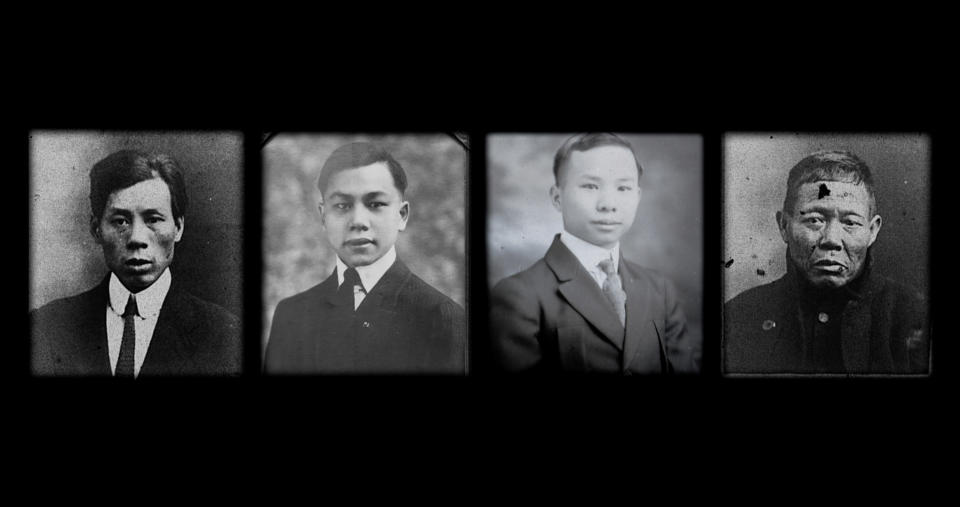 Ling Hee, Fang Lang, Lee Bing, and Ah Lam