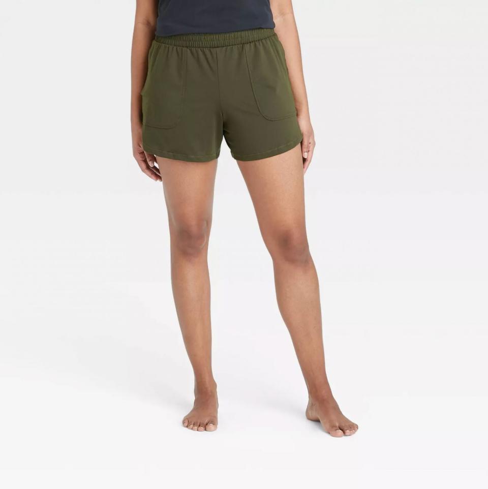 All in Motion Mid-Rise Knit Shorts