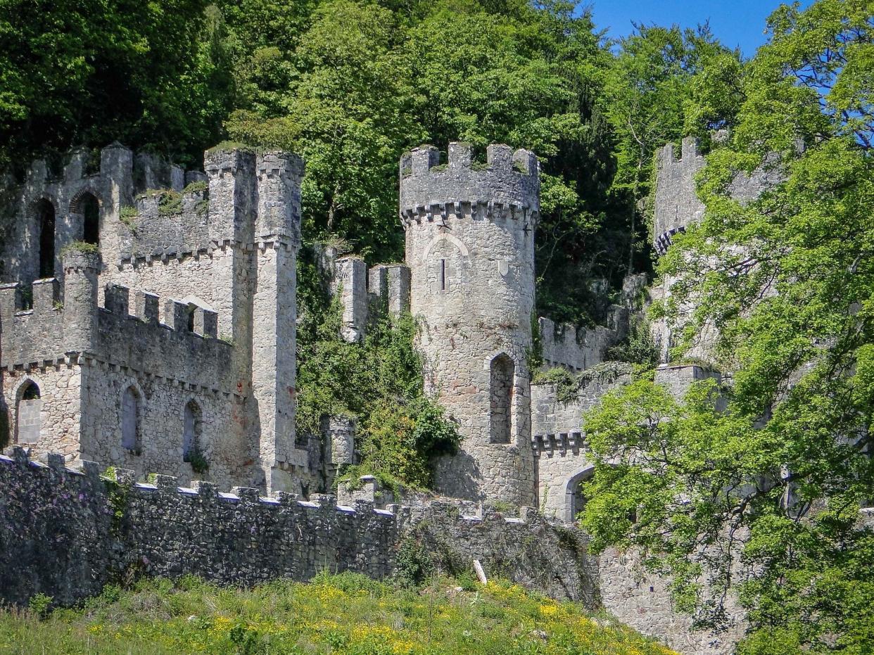 The campmates will live and complete their challenges in Gwrych Castle (Rex Features)