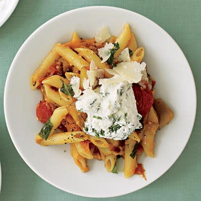 End of Summer Penne alla Norma
