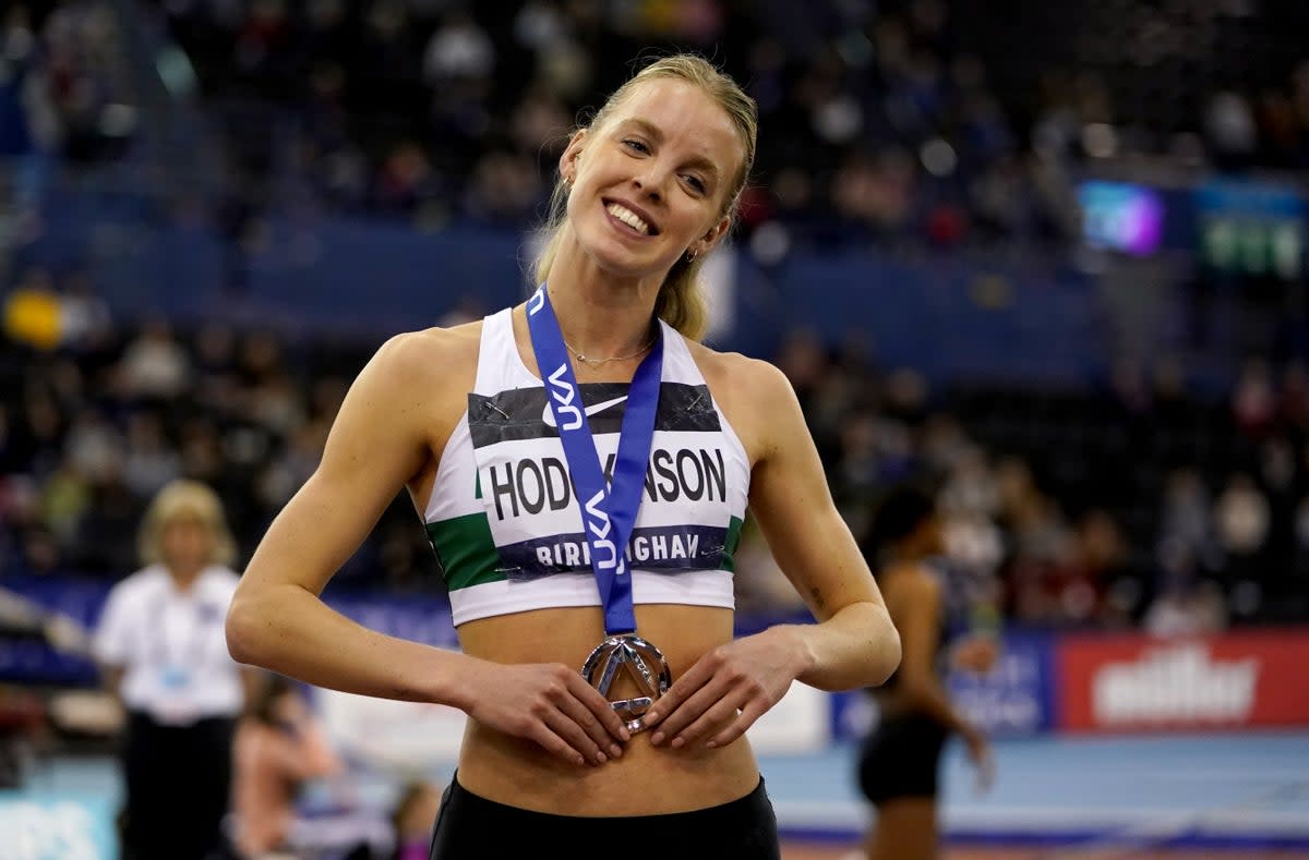 Keely Hodgkinson is one of Great Britain’s medal hopes in Eugene (Martin Rickett/PA) (PA Wire)