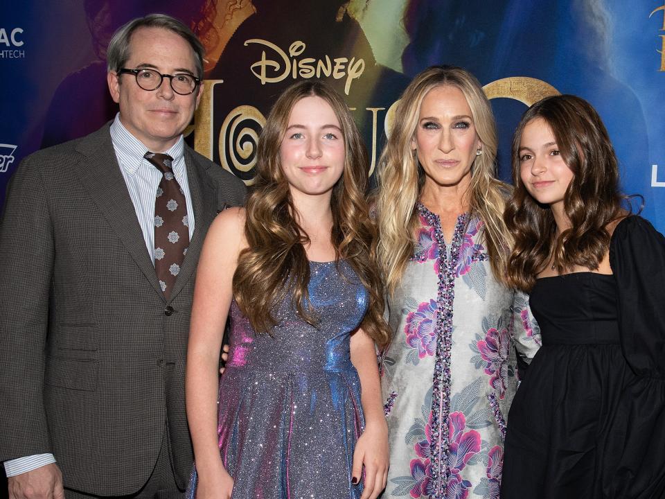 Matthew Broderick, Tabitha Hodge Broderick, Sarah Jessica Parker and Loretta Elwell Broderick in 2022