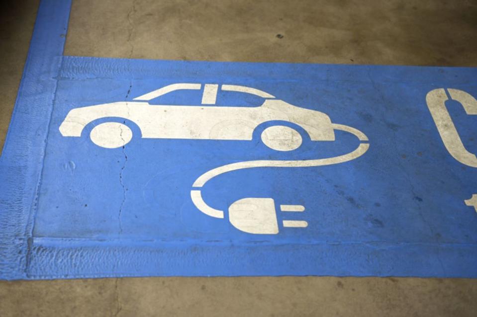 Investment in electric car charging points was announced (Carla Gottgens/Bloomberg via Getty Images)