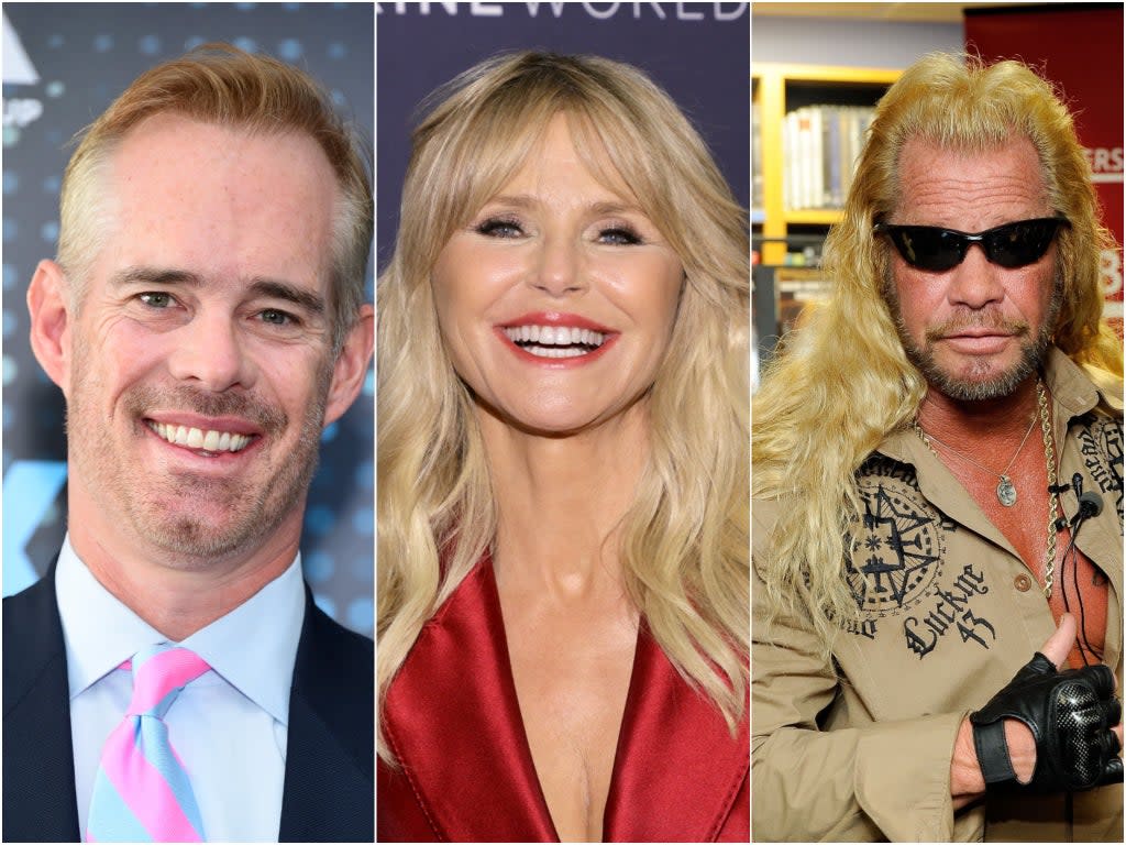 Joe Buck, Christie Brinkley, and Duane Chapman (Getty Images)