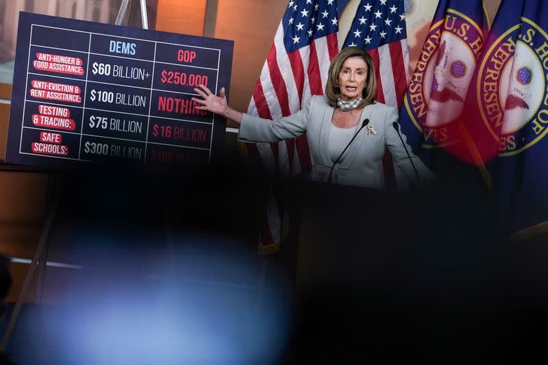 House Speaker Nancy Pelosi Delivers Weekly Press Conference