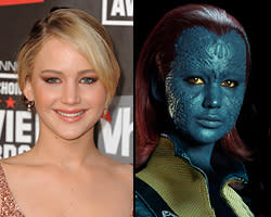 Jennifer Lawrence in 'X-Men: First Class' Jordan Strauss/Wireimage.com/20th Century Fox