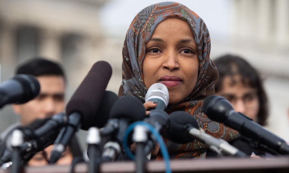 Representative Ilhan Omar, Democrat of Minnesota, ignited a controversy by claiming pro-Israel lobby money influenced American political policy. The claim led to accusations of antisemitism.