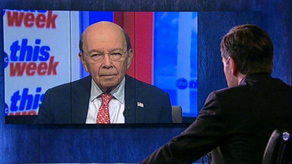 ABC News’ George Stephanopoulos goes one-on-one with Commerce Secretary Wilbur Ross after the president imposed new tariffs on steel and aluminum