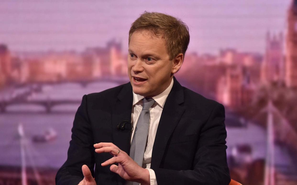 Transport Secretary Grant Shapps said 'it's only right we care for sailors stranded in our ports' - Jeff Overs/Reuters