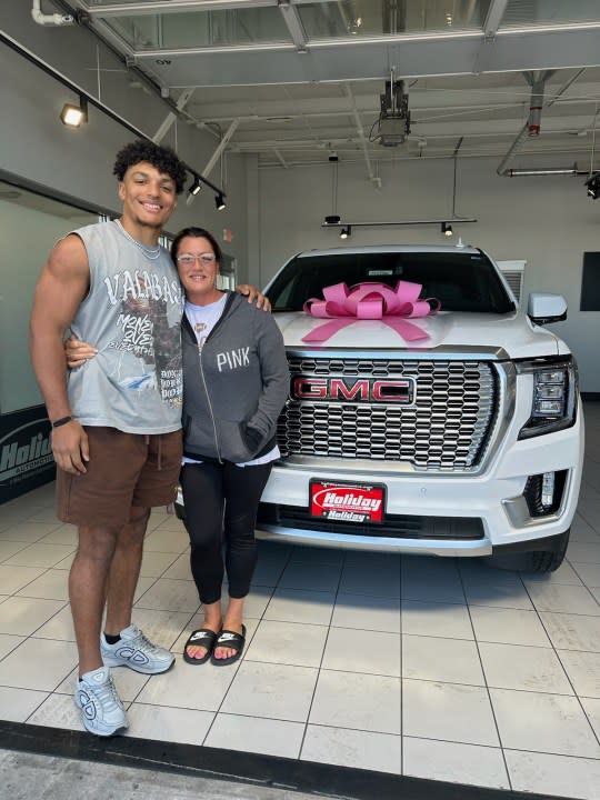 Braelon Allen buys mom SUV