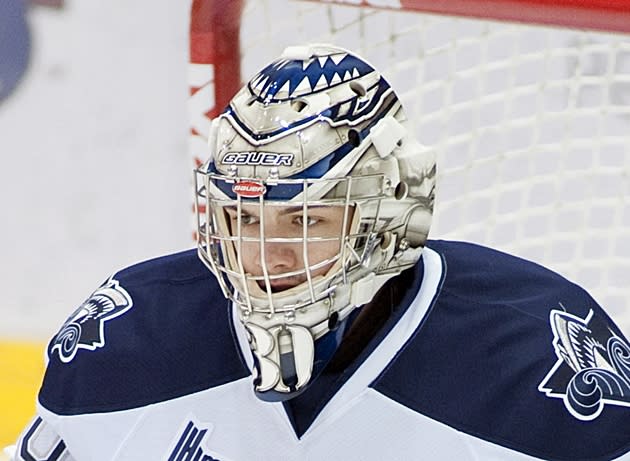 Desrosiers earned his third shutout of the month in Monday's 5-0 win over the Tigres. (CP / Ghyslain Bergeron)