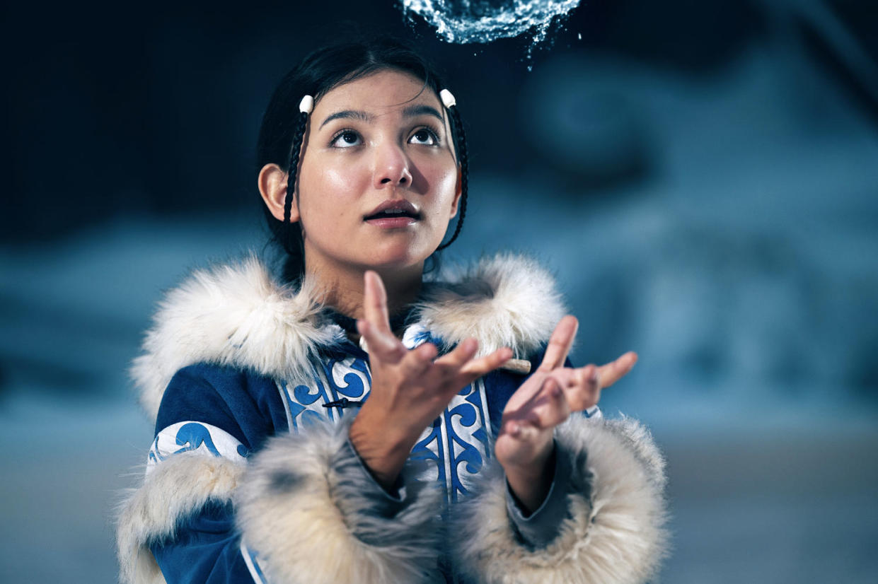 Kiawentiio as Katara in 