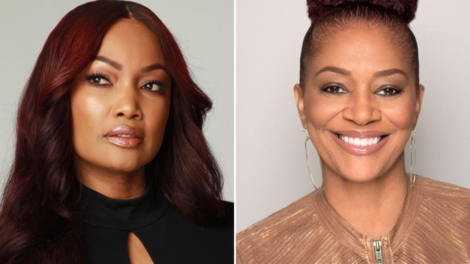 Garcelle Beauvais and Terry McMillan