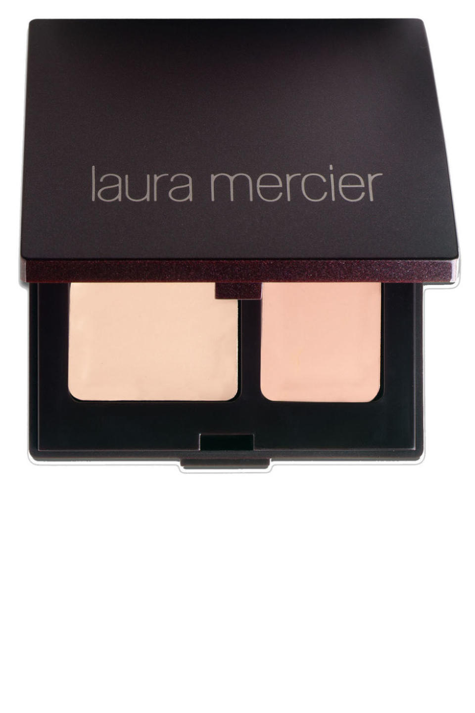 <p>If the goal is to illuminate and hide dark circles, choose a palette one shade lighter than your skin tone, then try makeup artist Laura Mercier's smoothing application trick: mix the color with a dot of eye cream and blend it into your skin using feathery brush strokes.</p><p><strong>Laura Mercier</strong> Secret Camouflage concealer, $35, <a rel="nofollow noopener" href="http://www.sephora.com/secret-camouflage-P109931?om_mmc=ppc-GG_652230637_29731551341_dsa-94947704453__140873166656_9004338_c&publisher_id=255779&sub_publisher=g&is_mobile=&sub1=b&sub_keyword=_cat%3Alaura+mercier&sub_campaign=652230637&sub_placement=&gdevice=c&gclid=Cj0KEQjw4_DABRC1tuPSpqXjxZwBEiQAhMIp67Xfdy4xceSp9X5TaKnNBbsXqOE9476tFmWYJrE5AeAaAvsZ8P8HAQ&site=us_search&gmodel=&country_switch=us&lang=en&sub_ad=140873166656" target="_blank" data-ylk="slk:lauramercier.com;elm:context_link;itc:0;sec:content-canvas" class="link ">lauramercier.com</a>.</p>