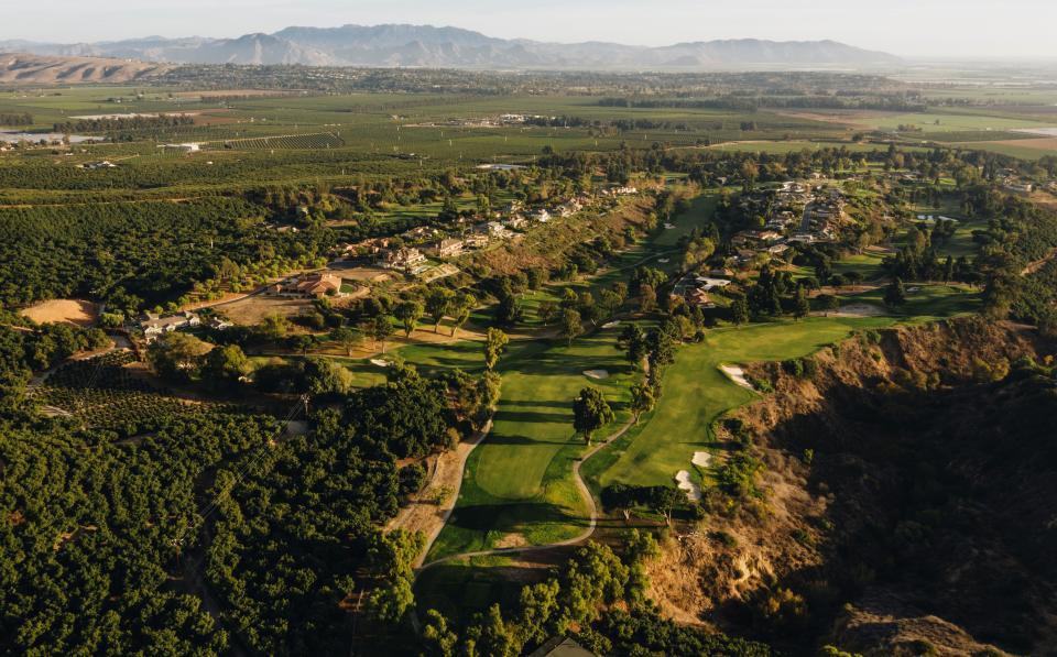 The Saticoy Club, which hosts an LPGA tournament this week, offers breathtaking views and a high-level golf course in Somis.