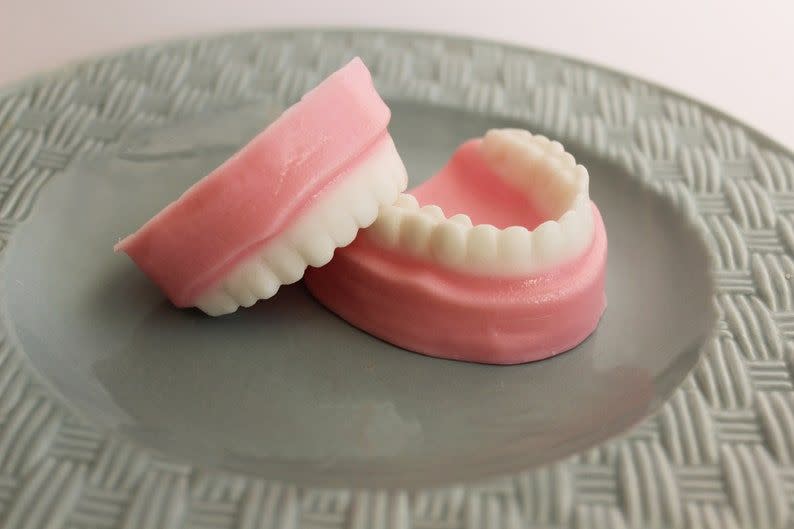 2) Pepperment Denture Soap