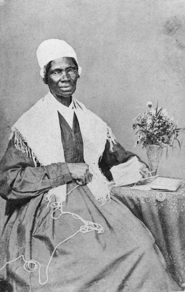 A circa 1880 portrait of American abolitionist and feminist Sojourner Truth. | Hulton Archive—Getty Images