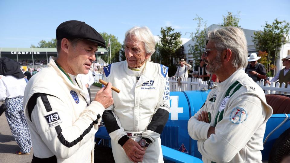 tom kristensen, derek bell and stephane darroque