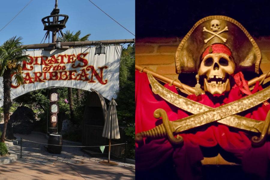 ¿Disneyland California decoraba con huesos humanos la atracción “Piratas del Caribe”?