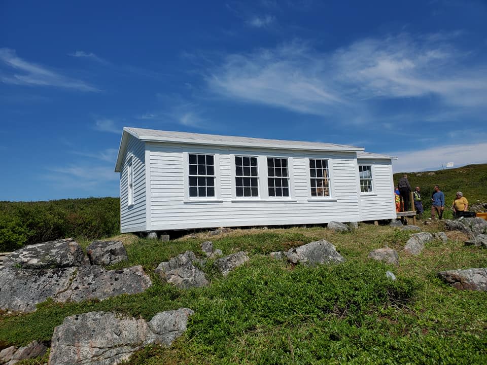 The Indian Cove schoolhouse was designated a registered heritage structure by the Heritage Foundation of Newfoundland and Labrador in fall of 2023.